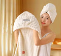 Wide-Tailed Large Size Hair Drying Cap